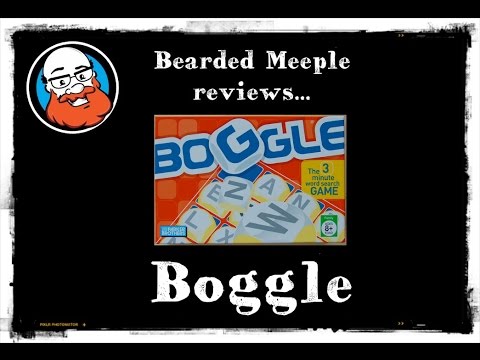 Bearded Meeple reviews Boggle