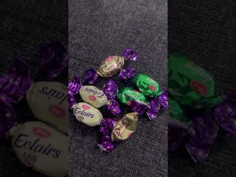 Eclairs #eclairs #chocolate #milk #hazelnut #sweets #imported #youtubeshorts #reels