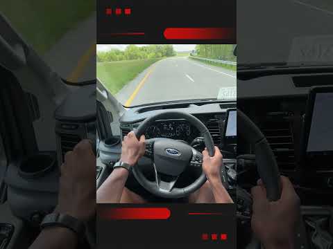 This 2024 Ford Transit Conversion Van is FAST!