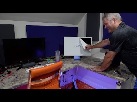 2021 iMac Initial Setup - PURPLE M1 iMac