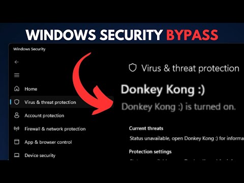 Windows Defender becomes Donkey Kong