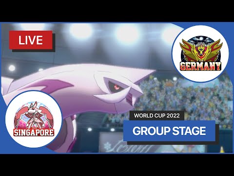 Brian Soh 🇸🇬 vs Baris Akcos 🇩🇪 - Group Stage - World Cup of Pokémon VGC 2022