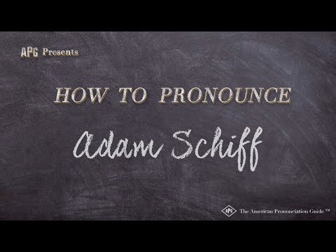 How to Pronounce Adam Schiff (Real Life Examples!)