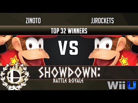 Showdown Battle Royale TOP 32 WINNERS - Zinoto (Diddy Kong) vs JJROCKETS (Diddy Kong)