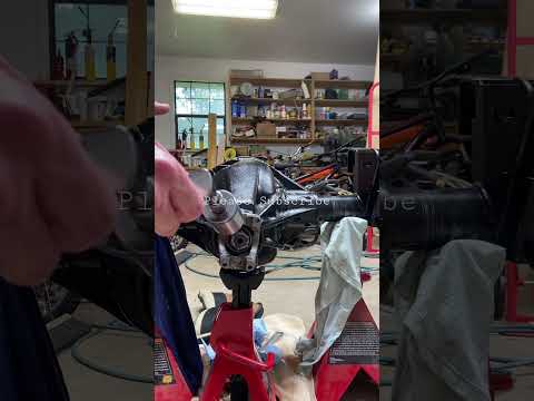 Setting pinion bearing preload without shims. Please subscribe.