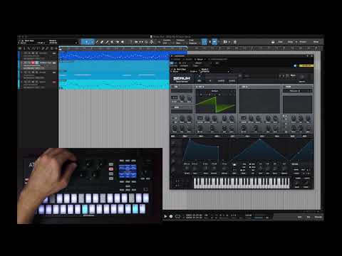 Mapping ATOM SQ knobs to Serum and other plugins in Studio One