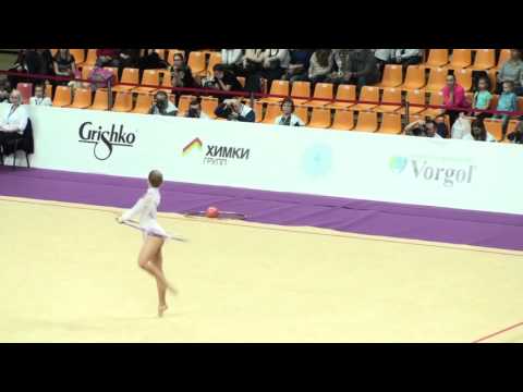 Emilie Holte, Norway, hoop. Grand Prix Moscow 19.02.2016