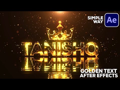 Easy After Effects Tutorial Particles Logo Text Animation Download Free Template