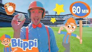 Blippi's Baseball Home Run! | Blippi Wonders Educational Videos for Kids