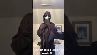 Ghost face is ready
