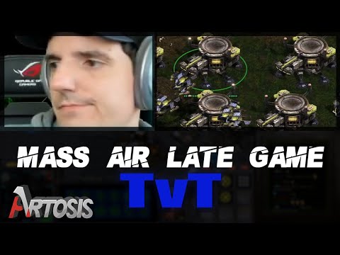 Mass Air Late Game TvT