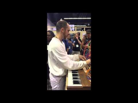 THE 2015 NAMM SHOW  - MOOG Synthesizer Performance by Gavin Russom