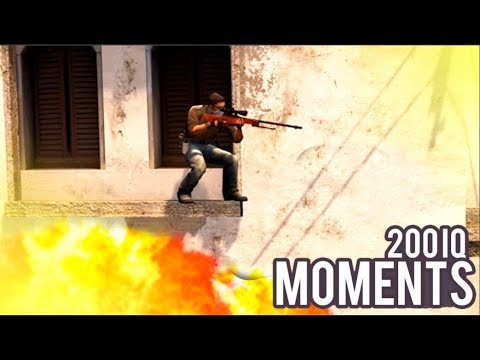 WHEN PROS MAKE 200IQ PLAYS (CSGO SMART MOVES)