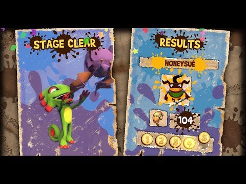 Yooka Laylee and the Impossible Lair walkthrough Chapter 10 - Ropeburn ridge