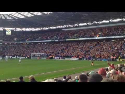 MK Dons v Wolves (Saturday 29th March 2014 - 0-1 Liam McAli