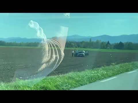 ACCIDENT entre Houssen et Holtzwihr VSAV + FSR Colmar (SDIS 68)