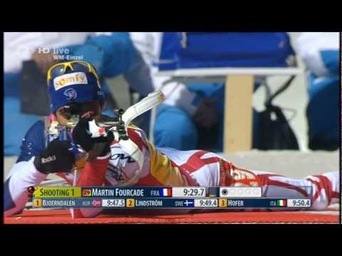 Martin Fourcade Gold 20 km Einzel WM Nove Mesto 2013