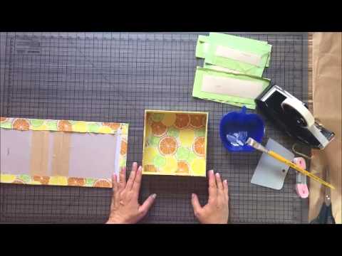 Caixa para Guardanapo em cartonagem