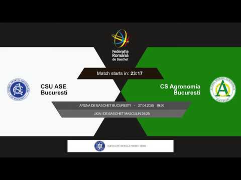 L1BM 2024-2025: CSU ASE București - Agronomia București