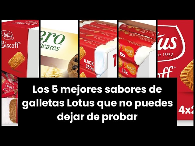 Vídeo relacionado con Lotus Biscoff | Galleta Caramelizada | Ingredientes de Origen Natural | Vegano | Sin Colorantes ni Aromas Añadidos | 4 x 250g | 1 kg