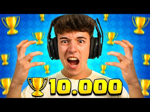CONSIGO 10.000 COPAS con MI MEJOR MAZO en CLASH ROYALE