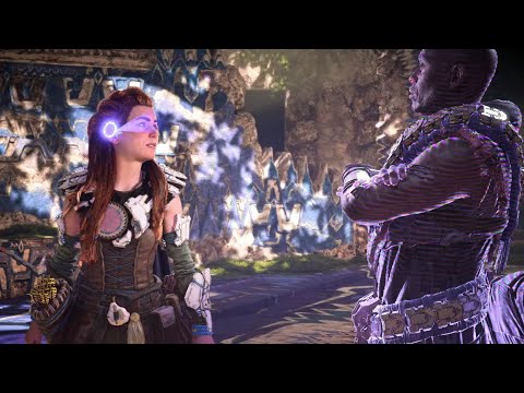 Aloy and Sylens Meet Again After Regalla's Defeat - Horizon Forbidden West