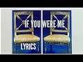 If You Were Me (Lyrics) Elton John & Chris Rea.