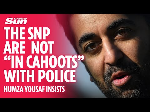 Humza Yousaf insists SNP is not ‘in cahoots’ with police after Nicola Sturgeon’s husband’s arrest