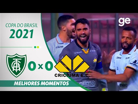 AMÉRICA-MG 0 X 0 CRICIÚMA | MELHORES MOMENTOS | ...