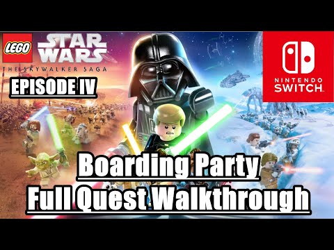 Boarding Party - How to Find the Way to Death Star - EPISODE IV - Lego Star Wars The Skywalker Saga