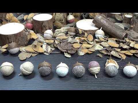 どんぐりと栗を使った秋のクラフトアイデア ライフスタイル
