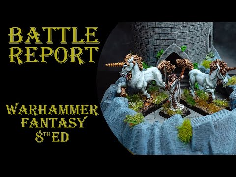 Warhammer Fantasy Competitive Battle Report 02: Bretonnia vs Dark Elves