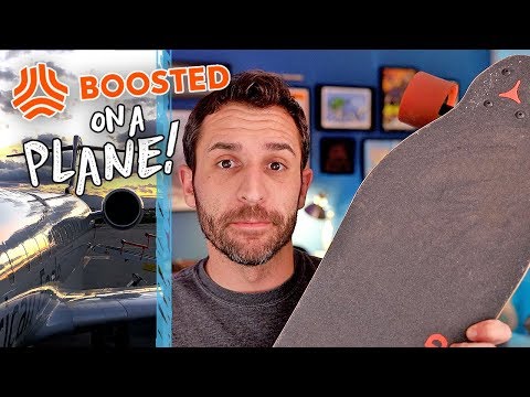 Boosted Board on a Plane!