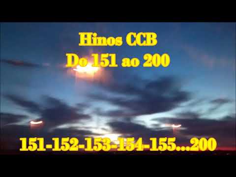 50 HINOS CANTADOS CCB - Do 151 ao 200