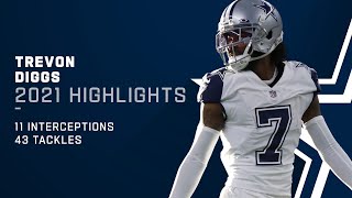 Trevon Diggs Full Season Highlights  NFL 2021