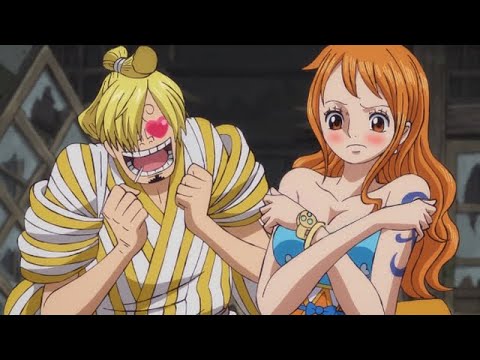 Nami's Ninja Outfit Made Sanji's Mouth Water | One Piece