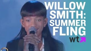 Willow Smith Performs Summer Fling for Queen Latifah | What&#39;s Trending Now