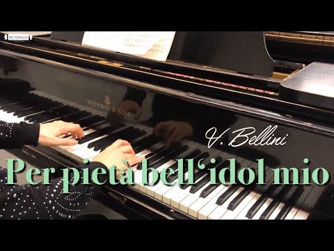 Per pietà bell’idol mio, in b flat, Karaoke, Piano accompaniment