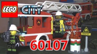 LEGO City Fire Пожарная машина с лестницей (60107) - відео 1