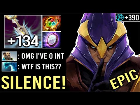 WTF +134 Int Stole Apex + Mirror Shield Pro Silencer vs Hard Morphling Epic Intense Game WTF Dota 2