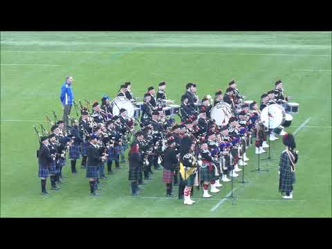 Italia Scozia - Roma, 22 febbraio 2020 - Inno scozzese (Flower of Scotland)