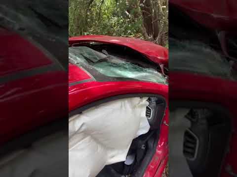 Honda Civic Crash at 65 mph