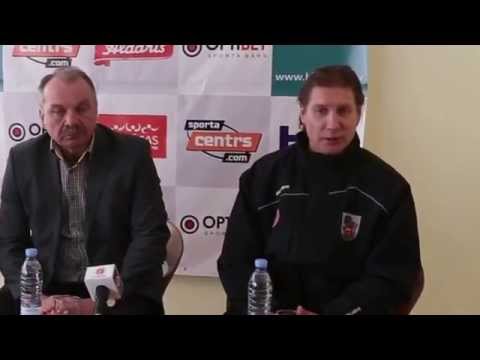 Liepājā viesojas hokeja izlases un "Dinamo" vadība