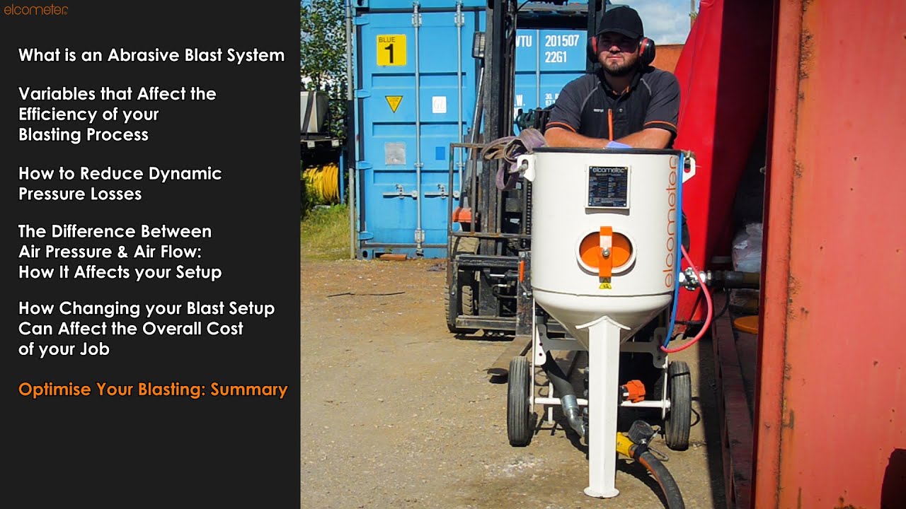 Optimise Your Abrasive Blasting - How to Save Over 30% of your Total Blasting Costs