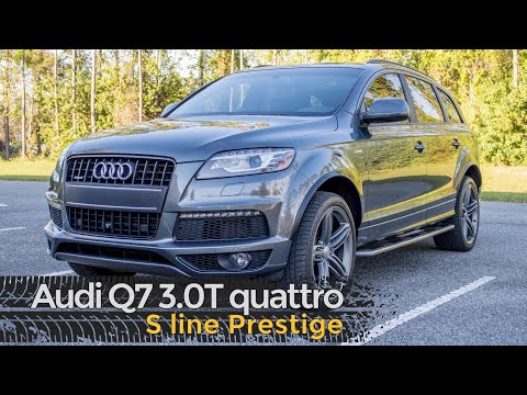 Audi Q7 3.0T quattro S line Prestige AWD (2013) Review