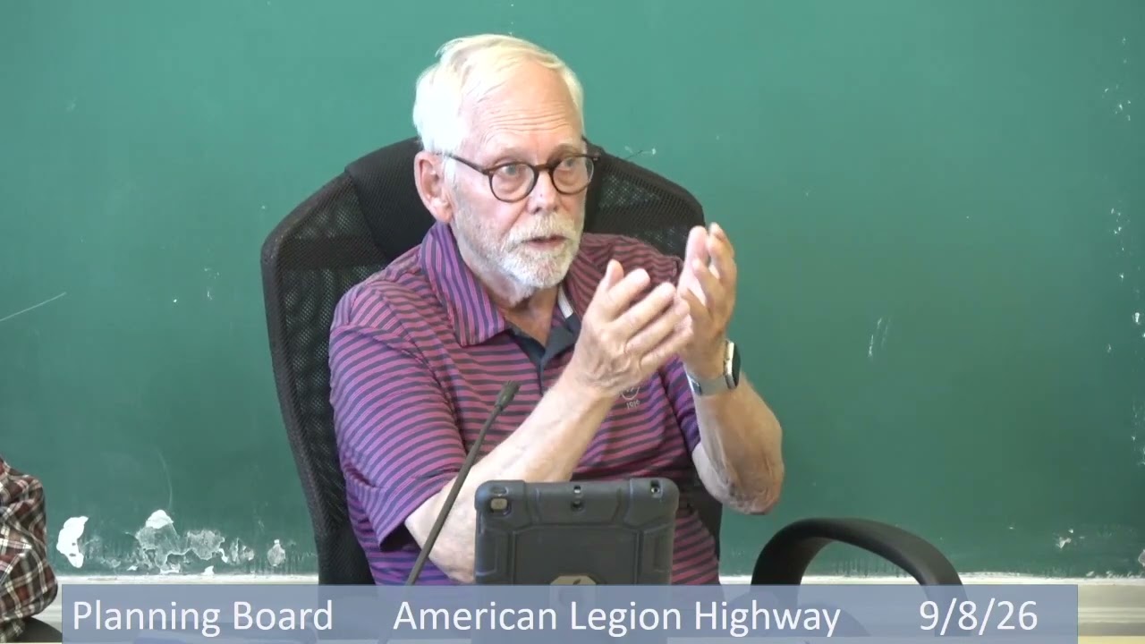 From the Planning Board