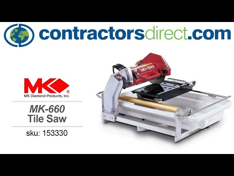 MK Diamond MK 660 Tile Saw. Contractors 