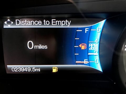 1st YouTube video about how far can you drive on 0 miles to empty
