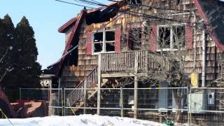 preview picture of video 'Schartner Farms after fire - Exeter, RI'