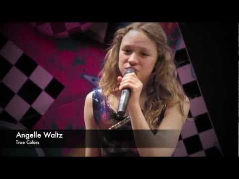 Angelle Waltz - Singer performs True Colors